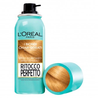 L'Oréal Paris Ritocco Perfetto Spray per Capelli Bianchi Colore I Biondi Chiari Dorati
