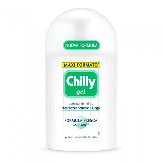 Chilly Gel Detergente Intimo Formula Fresca pH 5 con Mentolo e