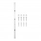 Immagine 3 - V-Tac VT-8-45 Tubo LED 3in1 Changing Color 40W Plafoniera Chip