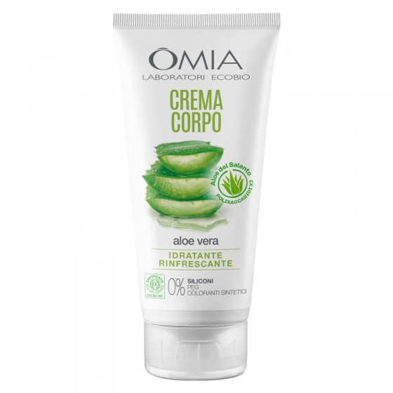 Omia Crema Corpo Ecobiologica Aloe Vera - Flacone da 200ml