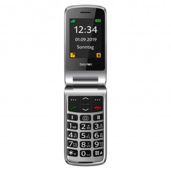Bea-fon SL495 Telefono Cellulare a Conchiglia con Tasto SOS e Display da 2,4" - mod. SL495_EU001BS
