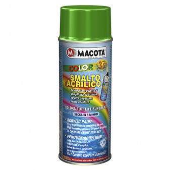 Vernice Spray Macota - Smalto Acrilico Lucido disponibile in 192 Tinte RAL