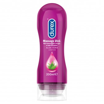 KIT Premium Durex Surprise Mix e & Gel Massage 2in1 Aloe Vera 200ml