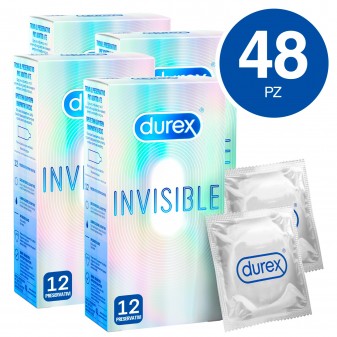 KIT Durex Invisible 48pz
