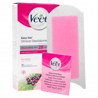 KIT Veet Donna Strisce depilatorie Viso & Corpo