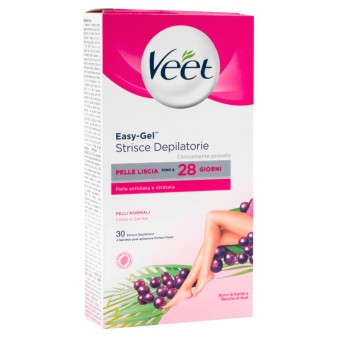 KIT Veet Donna Strisce depilatorie Ascelle e Zona Bikini