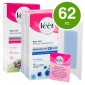 Immagine 1 - KIT Veet Donna Strisce depilatorie Ascelle e Zona Bikini