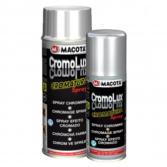 Vernice Spray Macota Cromolux - Smalto Effetto Cromatura Resistente al Calore