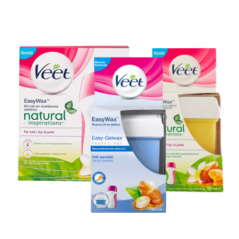 KIT Veet Donna Cera Easy Wax