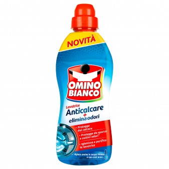 Omino Bianco Lavatrice Gel Anticalcare Elimina Odori - Flacone da