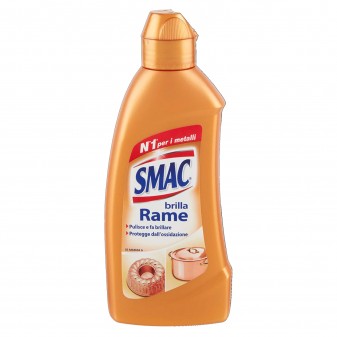 Smac Brilla Rame Detergente in Crema - Flacone da 250ml