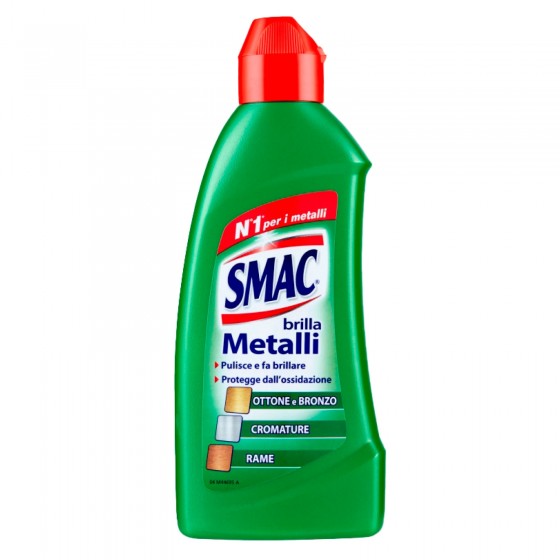 Smac Brilla Metalli Detergente in Crema - Flacone da 250ml