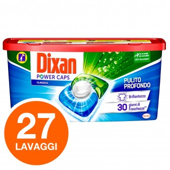 Kit Bucato Perfetto Detersivo Dixan Power Caps + Ammorbidente Vernel