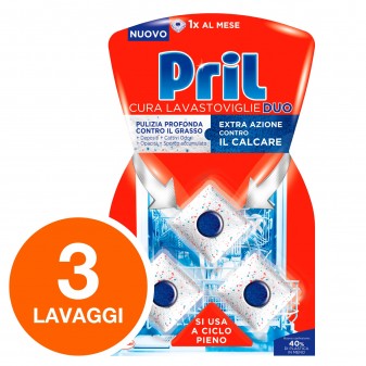 Kit 3 Mesi Pril Gold Sciogli Grasso e Pril Cura Lavastoviglie Duo - 3