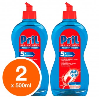 Kit Pulizia Profonda Pril Brillantante+ Asciuga Rapido e Pril Cura