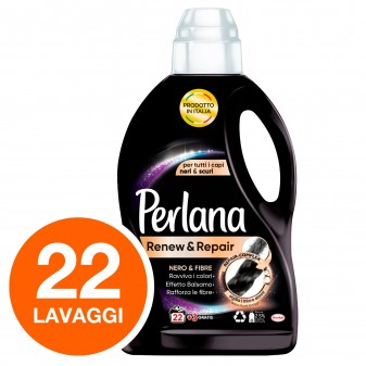 Kit Capi Scuri Detersivo Perlana Renew&Repair + 16 Fogli Splendinero
