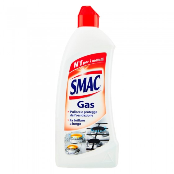 Smac Gas Detergente Liquido per Piani Cottura - Flacone da 500ml