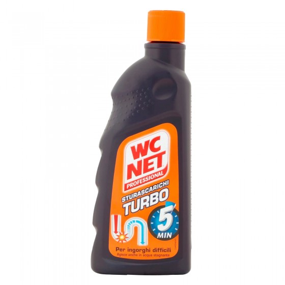 WC Net Professional Sturascarichi Turbo Gel Disgorgante Monodose -