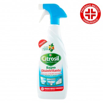 Citrosil Spray Bagno Disinfettante e Anticalcare con Essenze di