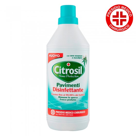 Citrosil Detergente Pavimenti Disinfettante con Essenze di Eucalipto