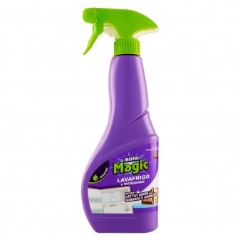 Mister Magic Lavafrigo e Microonde Detergente Spray - Flacone da 500ml