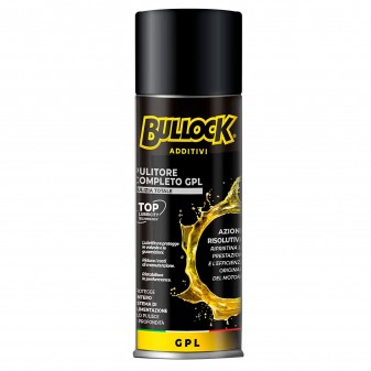 Bullock Additivi Pulitore Completo Motori Impianto GPL - Flacone da 120ml