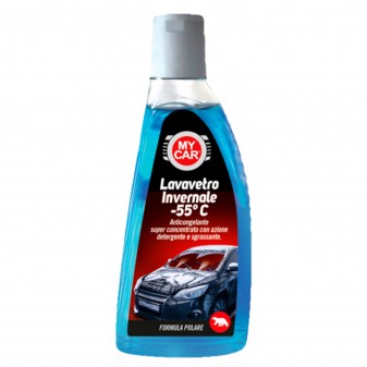 My Car Liquido Lavavetro Invernale Concentrato -55° C Anticongelamento - Flacone da 250ml