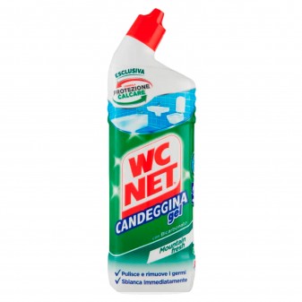 WC Net Candeggina Gel con Bicarbonato Sbiancante - Flacone da 700ml