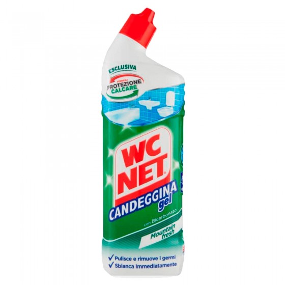 WC Net Candeggina Gel con Bicarbonato Sbiancante - Flacone da 700ml