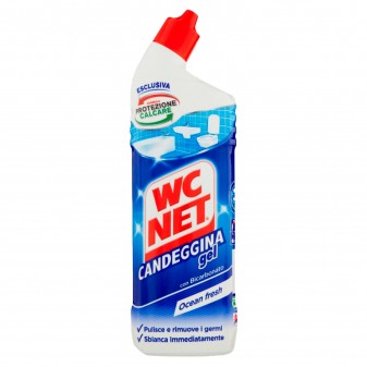 WC Net Candeggina Gel con Bicarbonato Sbiancante - Flacone da 700ml