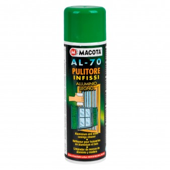 Spray Macota AL-70 - Pulitore per Infissi in Alluminio o Legno 500ml