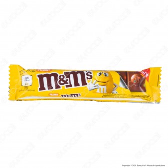 M&M's Peanut Barretta di Cioccolato al Latte con Confetti alle