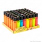 Immagine 1 - Clipper Large Fluo Branded - Box da 48 Accendini