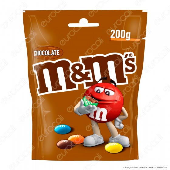 M&M's Chocolate Confetti con Morbido Cioccolato al Latte - Busta da 200g M&M's Chocolate Confetti con Morbido Cioccolato al Latte - Busta da 200g