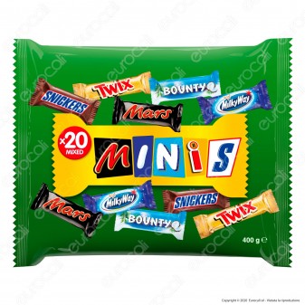 Mixed Minis Snack Misti da 400g - Confezione da 20 Snack