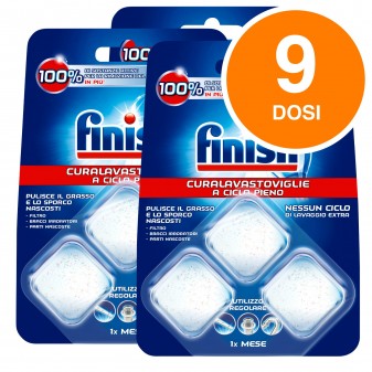 Finish Kit 3 Confezioni Cristalli di Sale 3 Brillasciuga Limone 3