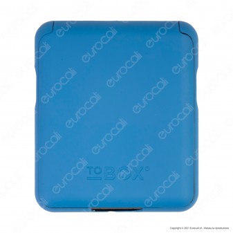 Tobox Portatabacco in Plastica per Filtri Cartine e Accendino