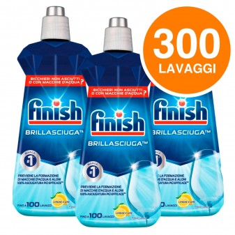 Finish Kit 2 Confezioni Cristalli di Sale 3 Brillasciuga Limone 3