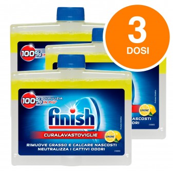 Finish Kit 2 Confezioni Cristalli di Sale 3 Brillasciuga Limone 3