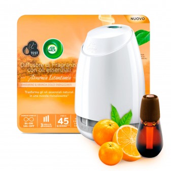 Air Wick Kit Oli Essenziali Mandarino e Arancia Dolce Energizzanti