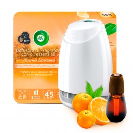 Air Wick Kit Oli Essenziali Mandarino e Arancia Dolce Energizzanti