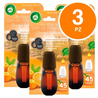 Air Wick Kit Oli Essenziali Mandarino e Arancia Dolce Energizzanti