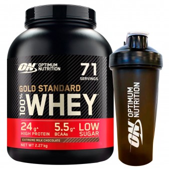 Optimum Nutrition Gold Standard 100% Whey Proteine Isolate in Polvere