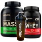 Immagine 1 - Optimum Nutrition Proteine Whey Serious Mass 2,73kg e Gold Standard