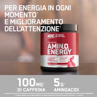 Optimum Nutrition Lean Whey al Cioccolato 772g e Amino Energy Fragola