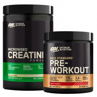 Optimum Nutrition Caffeina e Creatina Gold Standard Pre-Workout
