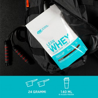 Optimum Nutrition Proteine e Aminoacidi Lean Whey al Cioccolato 772g