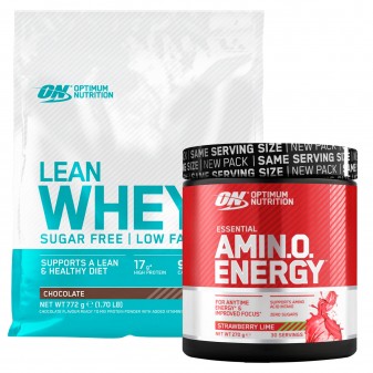 Optimum Nutrition Proteine e Aminoacidi Lean Whey al Cioccolato 772g