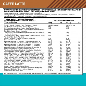 Optimum Nutrition Proteine e Aminoacidi Lean Whey Caffè Latte 740g e