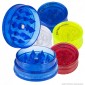 Immagine 1 - Champ Mini Grinder Tritatabacco 3 Parti in Plastica Trasparente